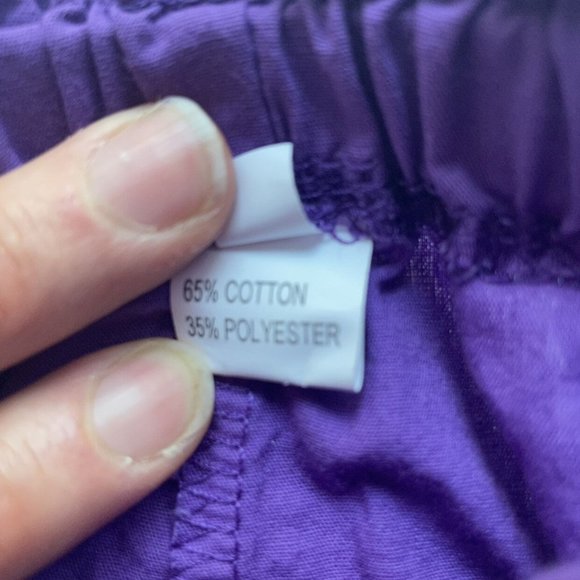 Purple Jogger Harem Pants Baby Size 6-12 Months - Picture 9 of 9